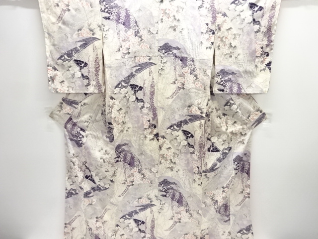 KOMON KIMONO / UNUSED / FLOWER & BIRD